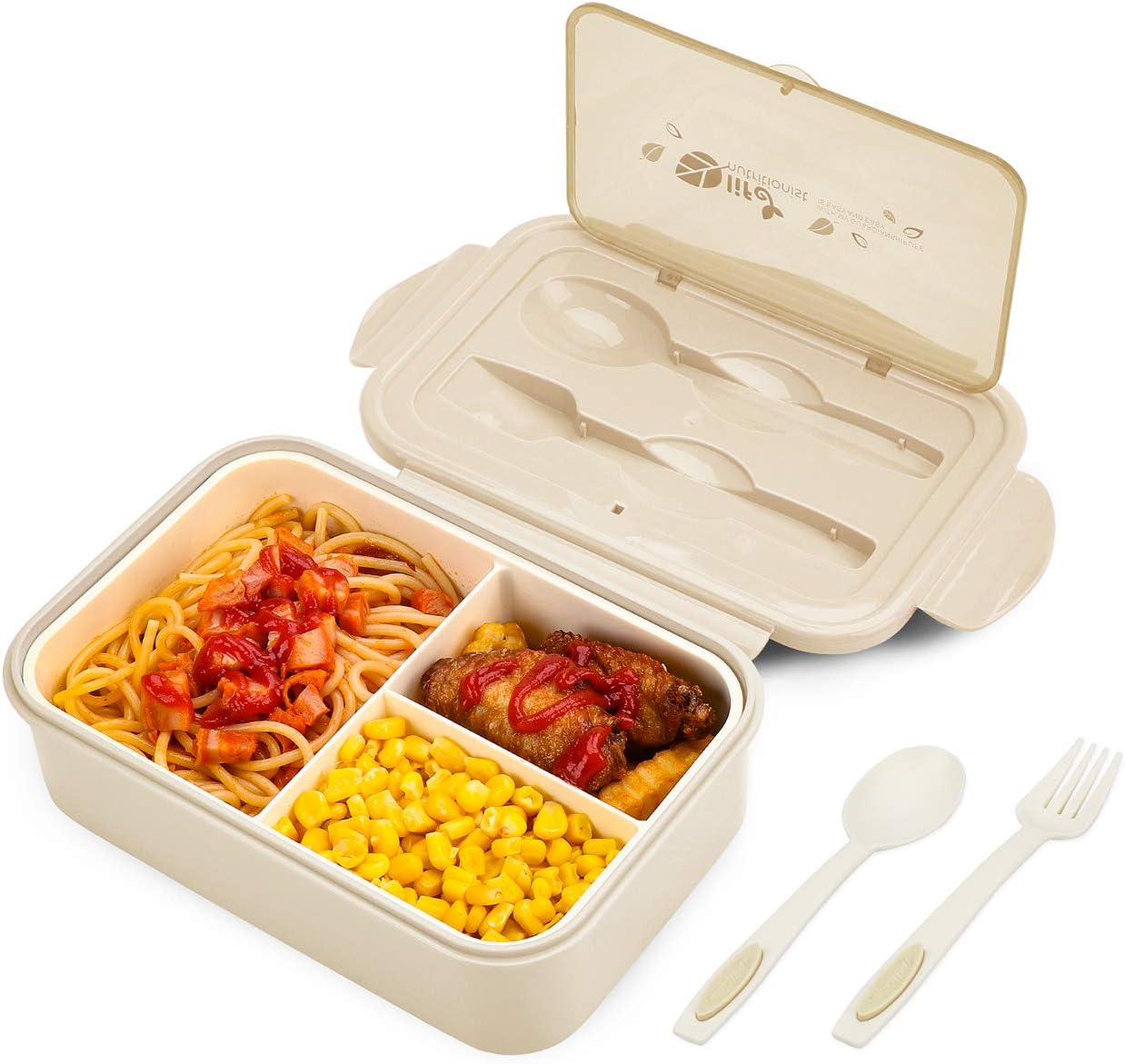 BIBURY Lunch Box, Special Bento Box for Kids and Adults, Innovative Food Contain...
