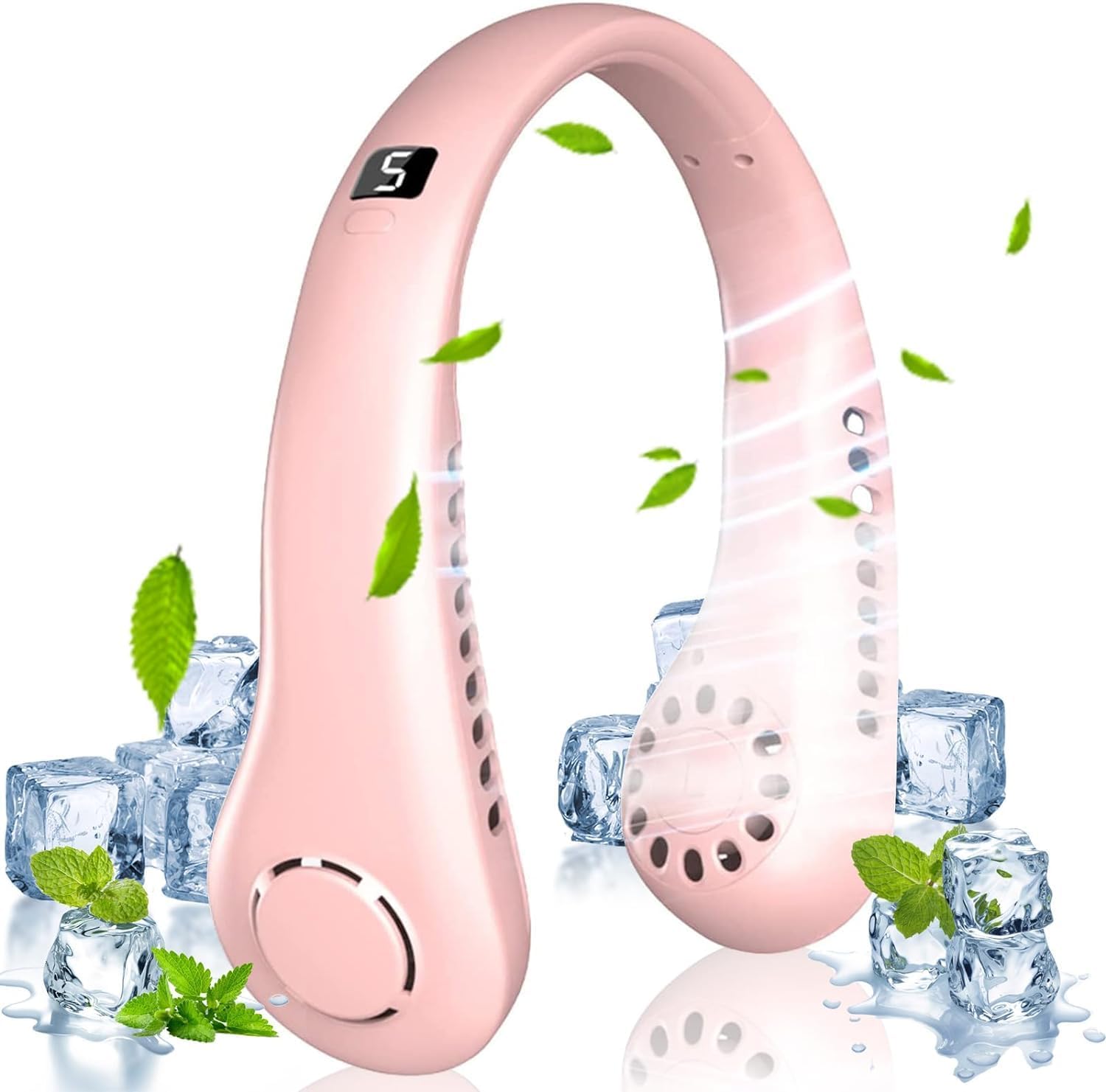 Tigayhc Portable Handheld Fan, Mini Rechargeable Hand Fan[9-15 Working Hours], P...