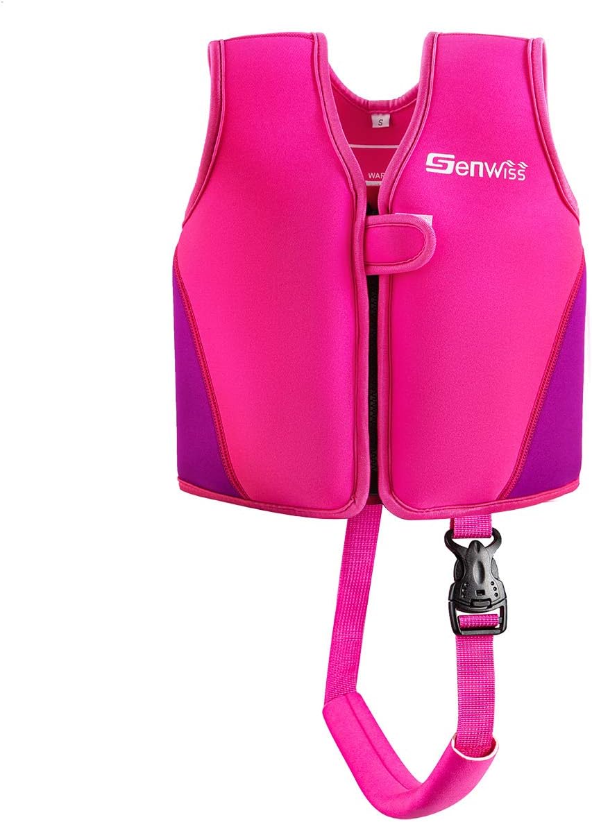 Genwiss Swim Vest,Toddler Swim Vest, Comfortable Kids Swim Vests, Swim Vest 18 M...