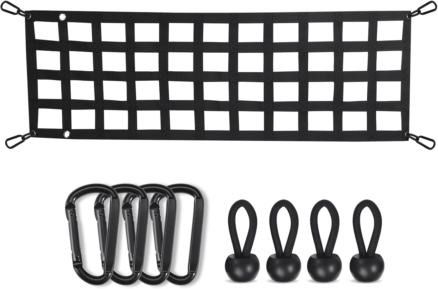 Easy-to-use Tailgate Net for Full Size Truck, 60''...