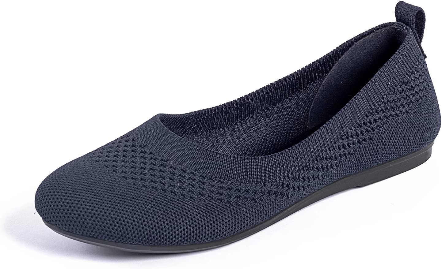 Frank Mully Women's Ballet Flats Slip On Knit Dress Shoes Pumps Shoes Round Toe…...