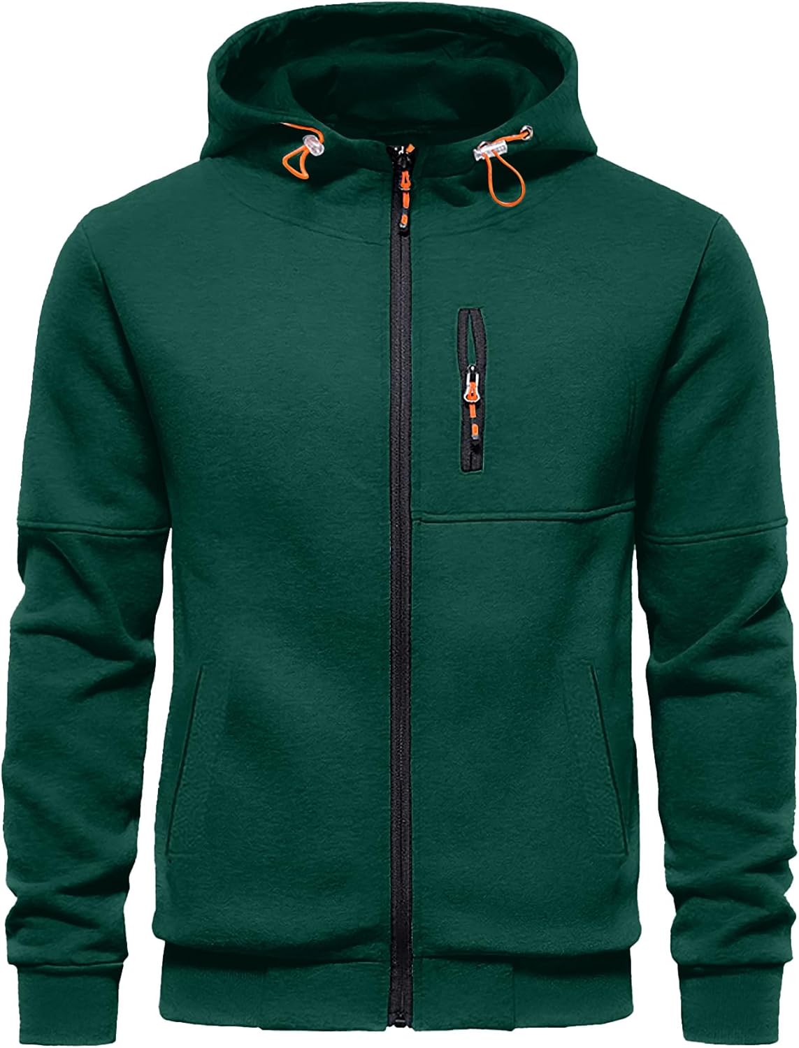 CTU Men's Hoodies, Special Zip Up Long Sleeve Fleece Sweatshirts, Innovative Hoo...