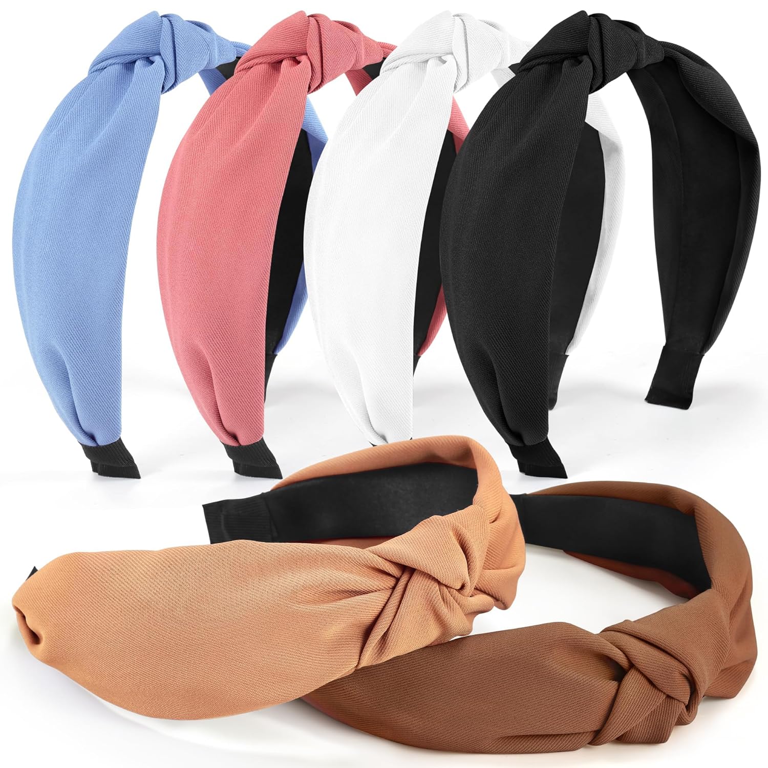 Headbands for Women Girls - 6PCS Stylish Top Knott...
