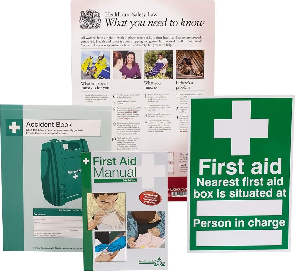Safety First Aid Group HSE Compliance Supersize Kit HSE Compliance Pack HSE Pack