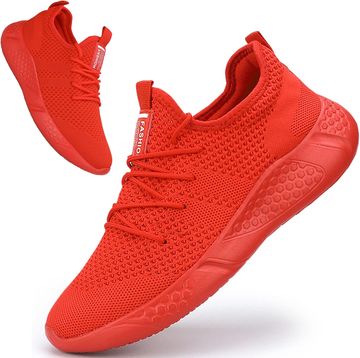 BUBUDENG Women's Trainers Casual Sneakers Walking Gym Sport Running Shoes Lightw...