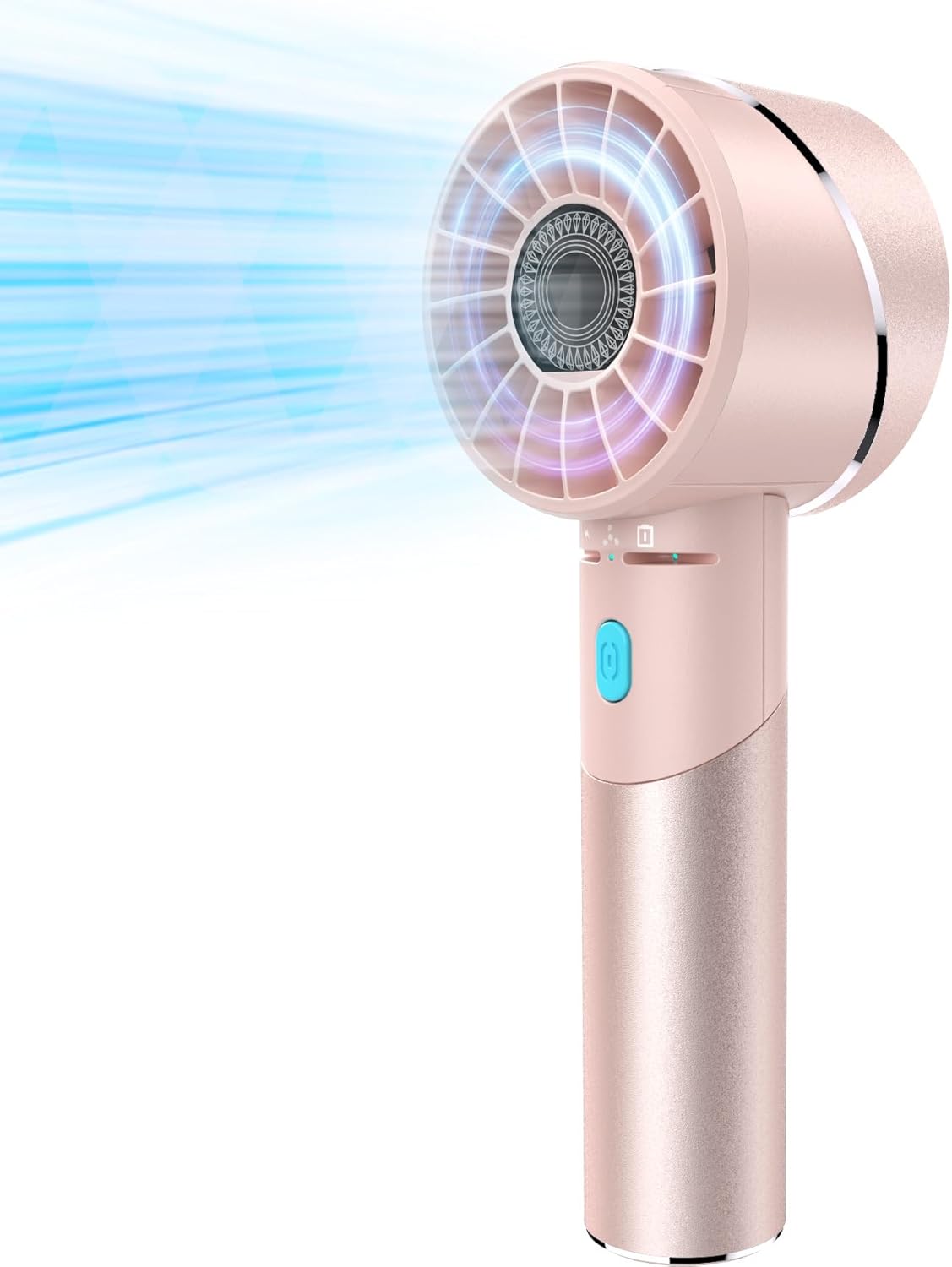 Handheld Fan, Premium Mini Small Portable Turbo Fan, Special USB Type-C Recharge...