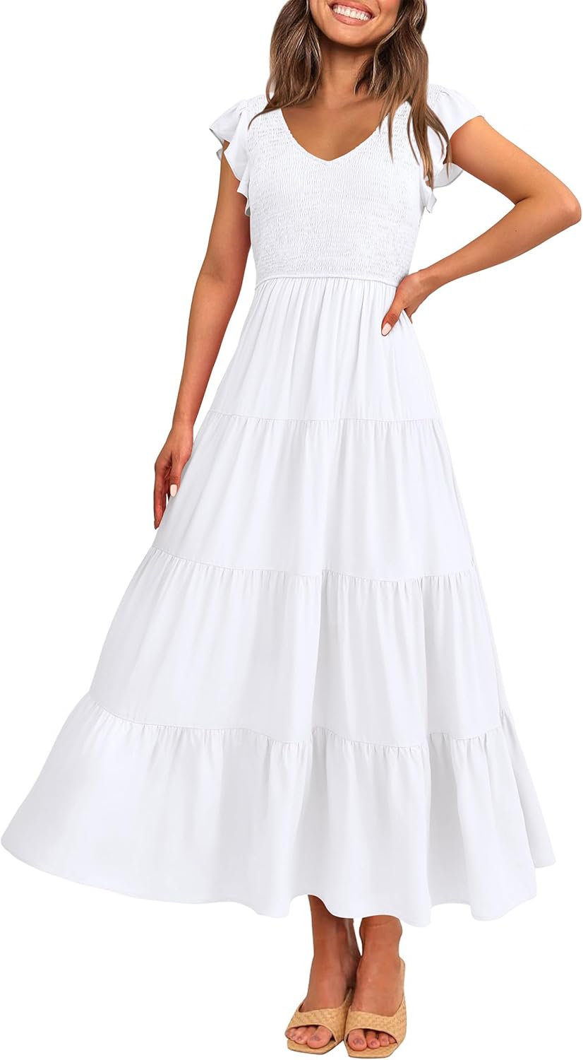 PRETTYGARDEN Women's Summer Dress, Special Flowy Maxi Dress for Casual Occasions...