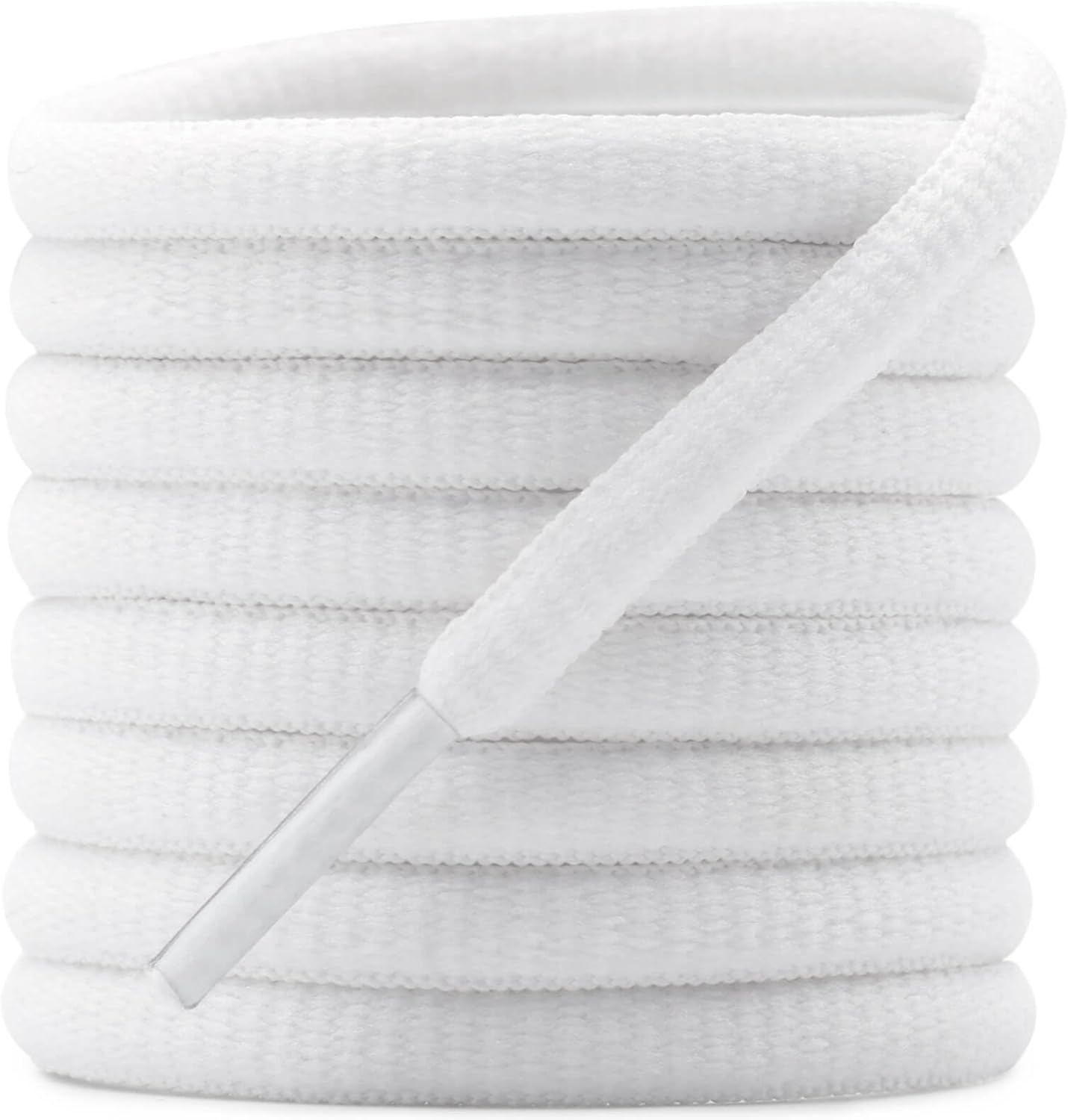 DELELE 2Pair Oval Shoes laces 42 Colors Half Round 1/4" Athletic ShoeLaces for S...