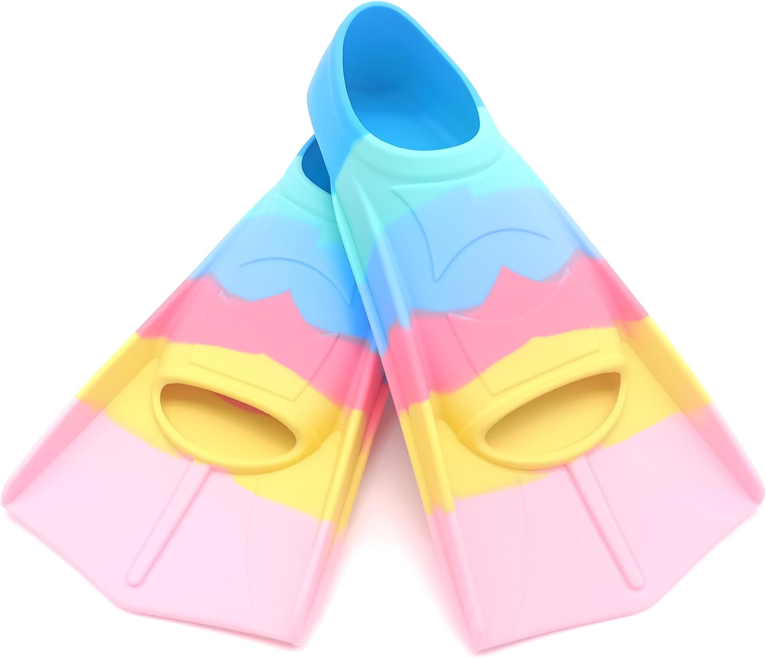 Gugmoy Limited Edition Swimming Training Fins, Comfortable Silicone Swim Fin for...