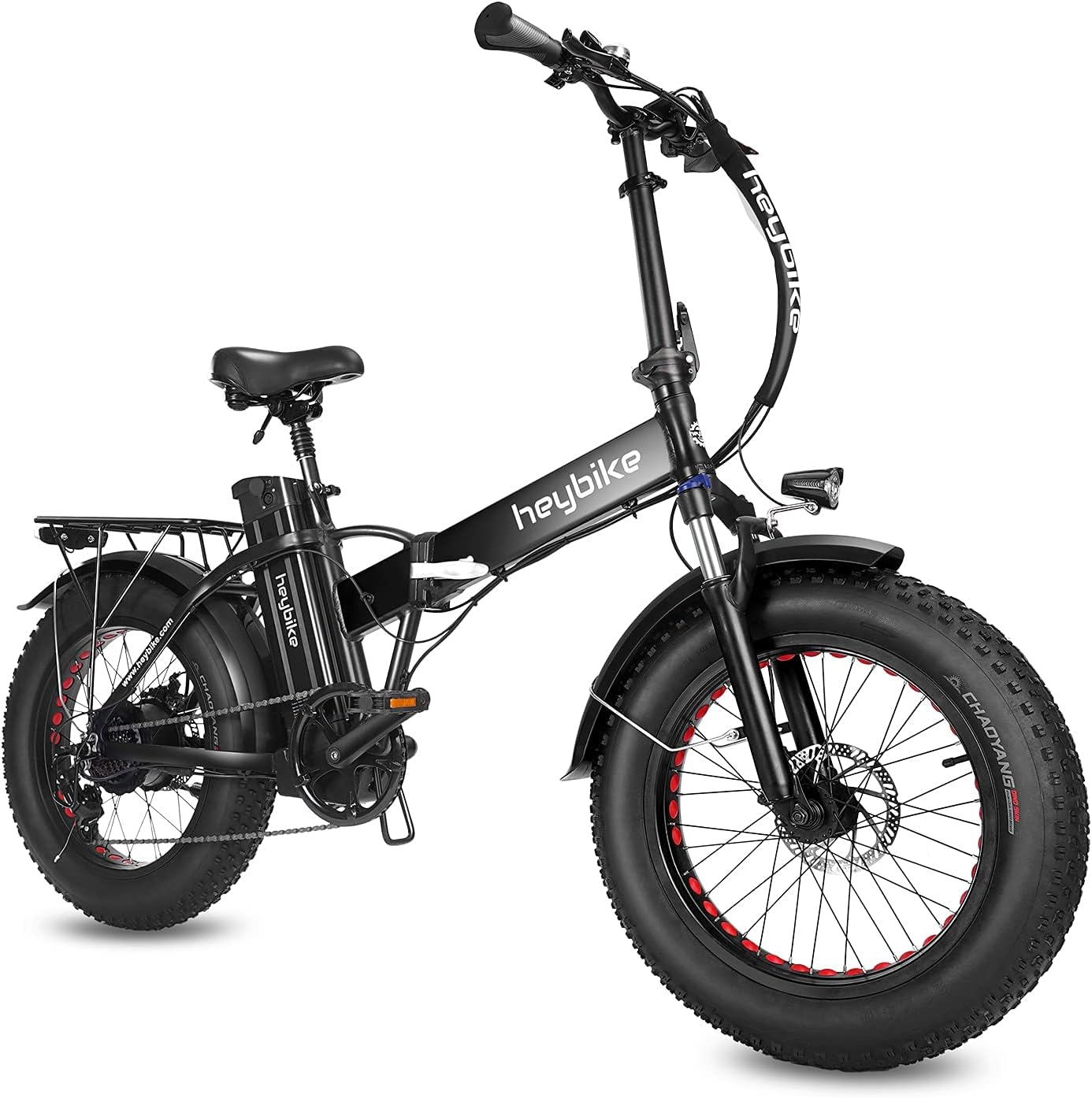 Heybike Mars Electric Bicycle, Special Foldable Electric Bicycle with 20" x 4.0...