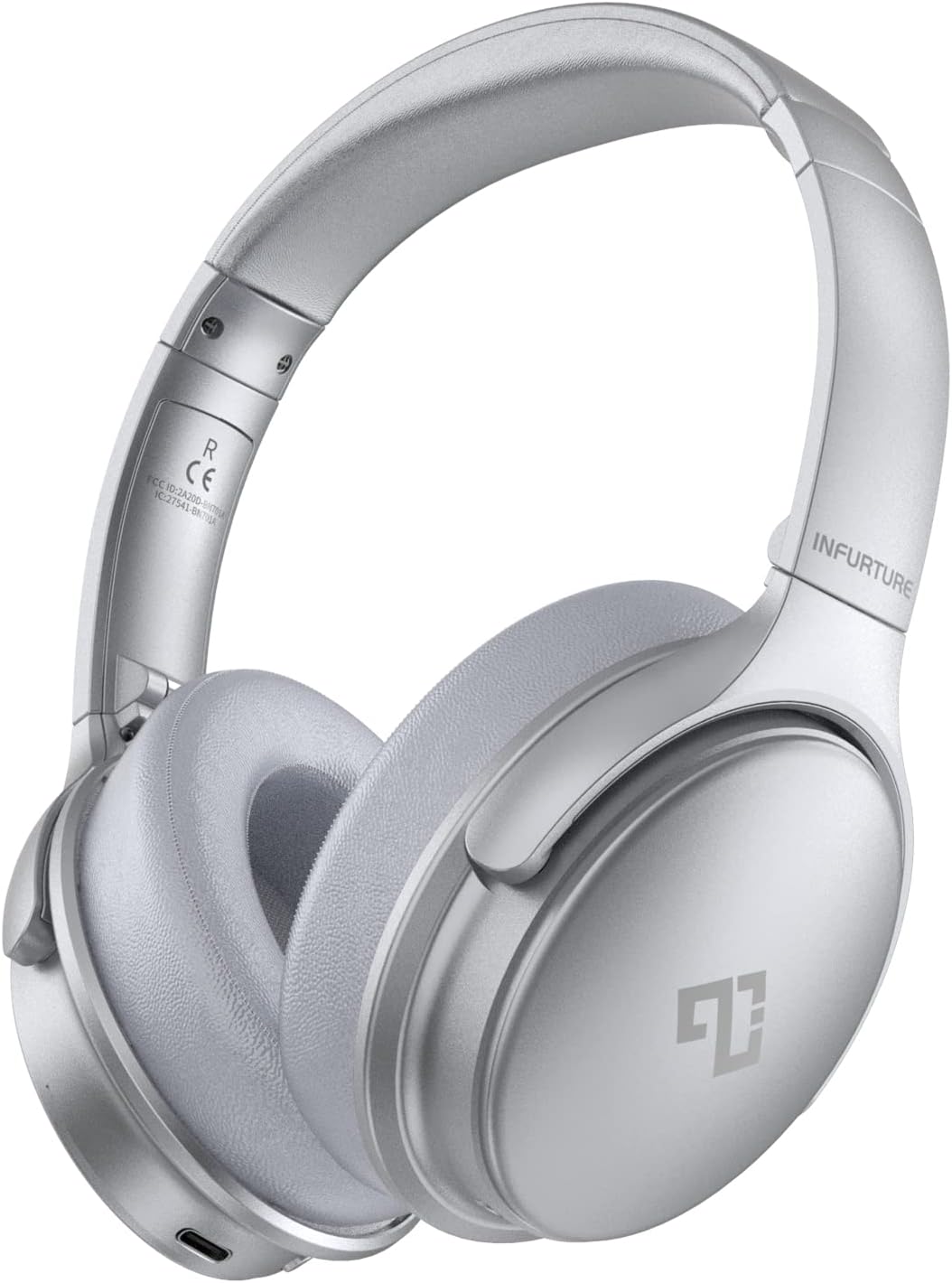 INFURTURE Noise Cancelling Headphones Wireless Bluetooth 5.0 Active Noise Cancel...