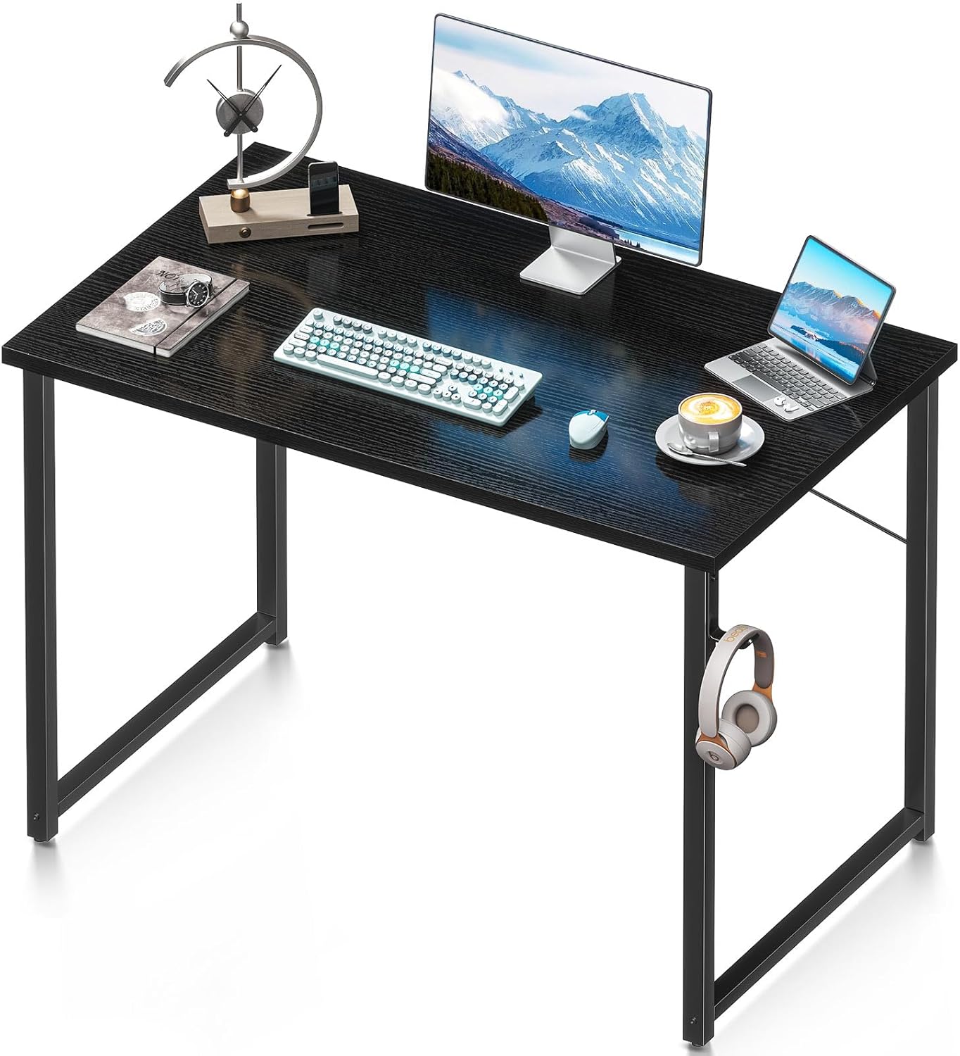 Coleshome 40 Inch Computer Desk, Modern Simple Style Desk for Home Office, Study...