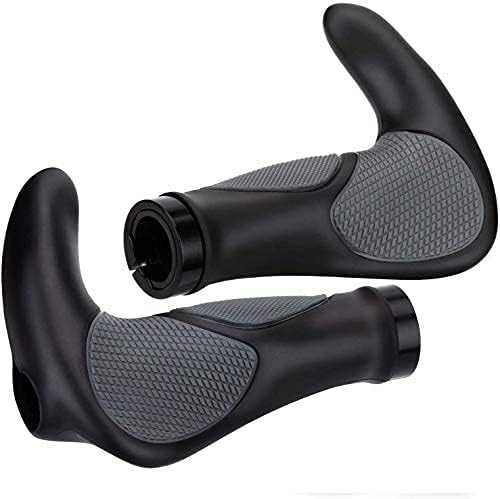 ELOSIS Bicycle Grips,Rubber Ergonomic Bicycle Hand...