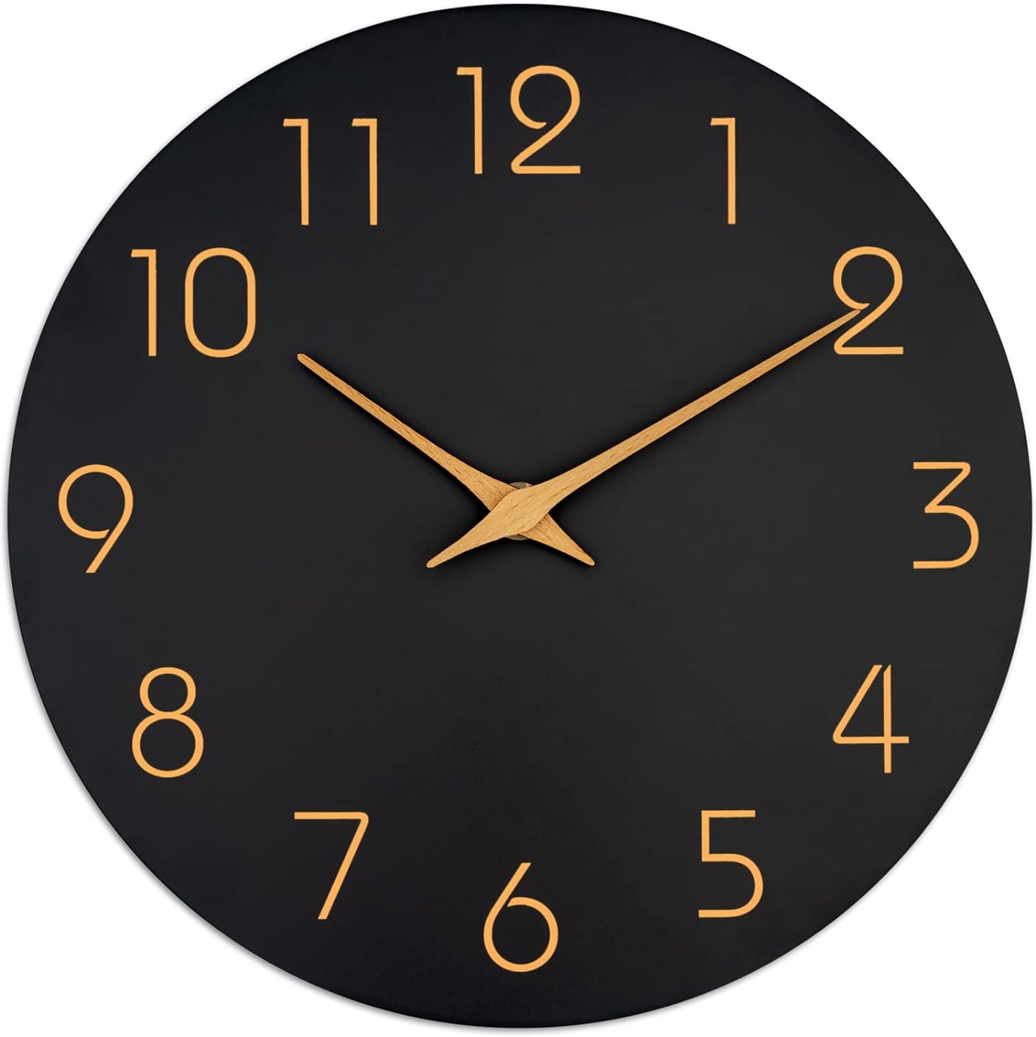 Mosewa Wall Clock, Special Battery Operated Clock with Silent Non-Ticking Featur...