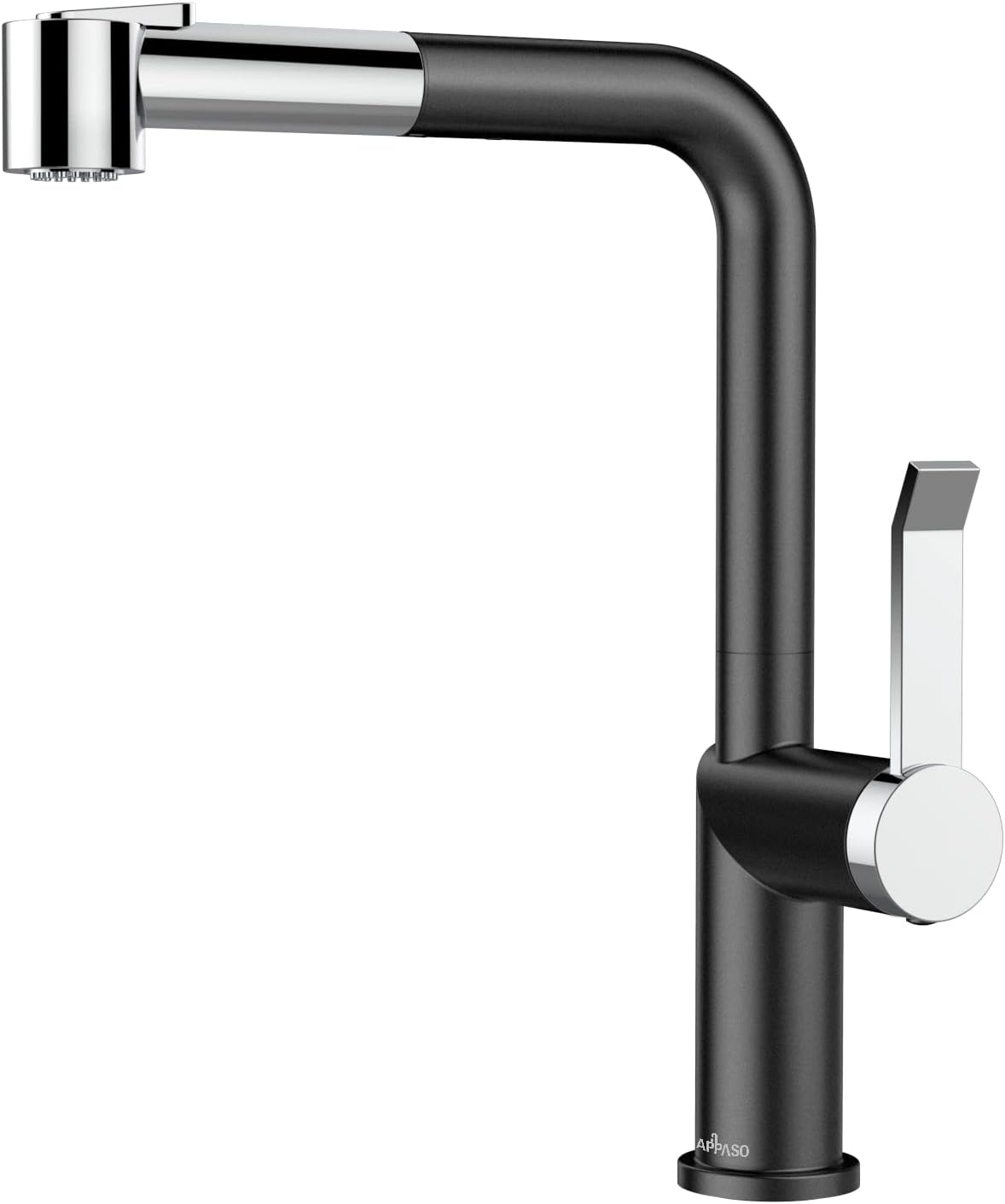 APPASO Kitchen Sink Mixer Tap, Kitchen Taps with Pull Out Spray, 360 ° Swivel Ki...