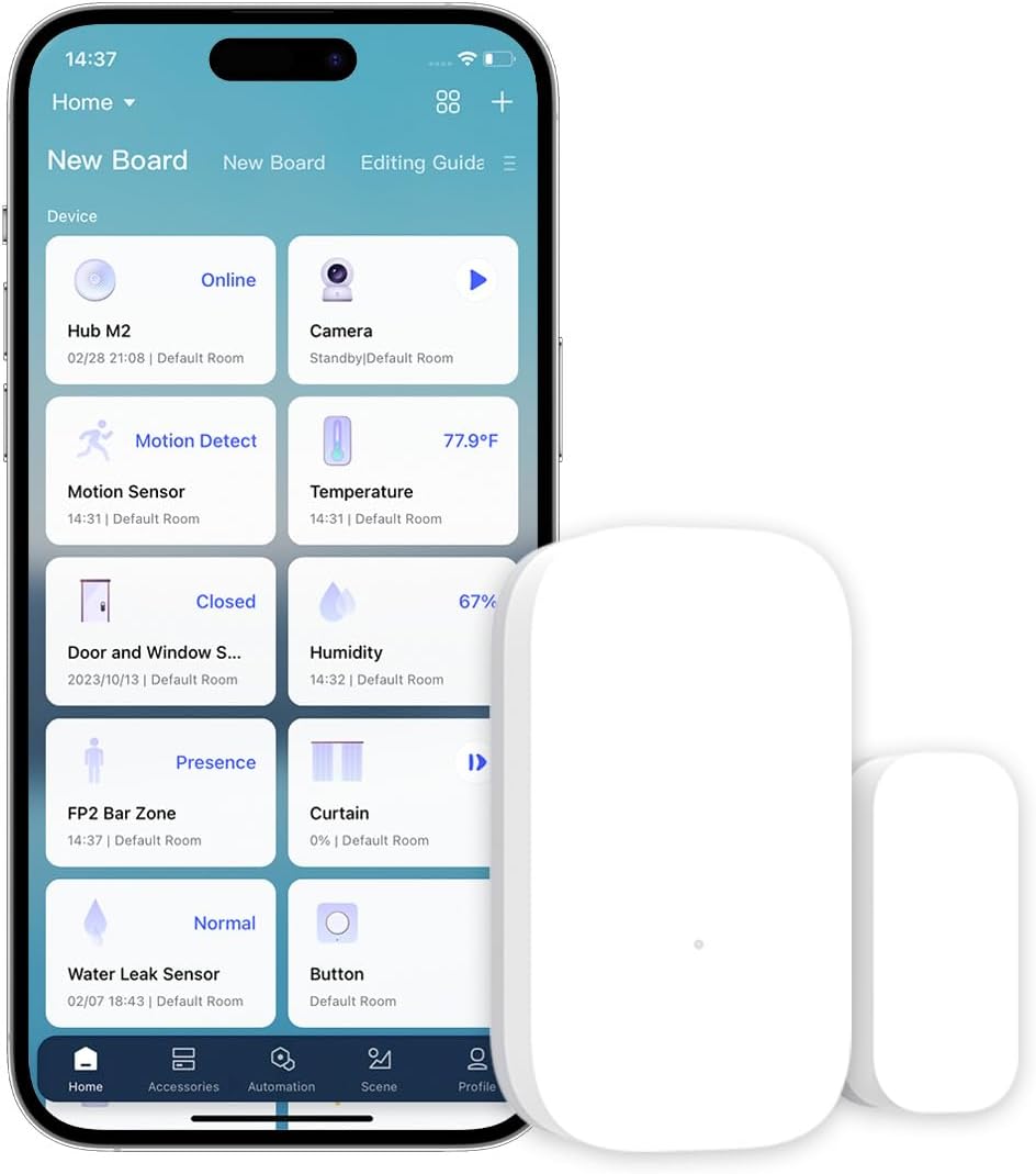 Aqara Door and Window Sensor, Requires Aqara Hub, Not Support Hubs from Other Br...