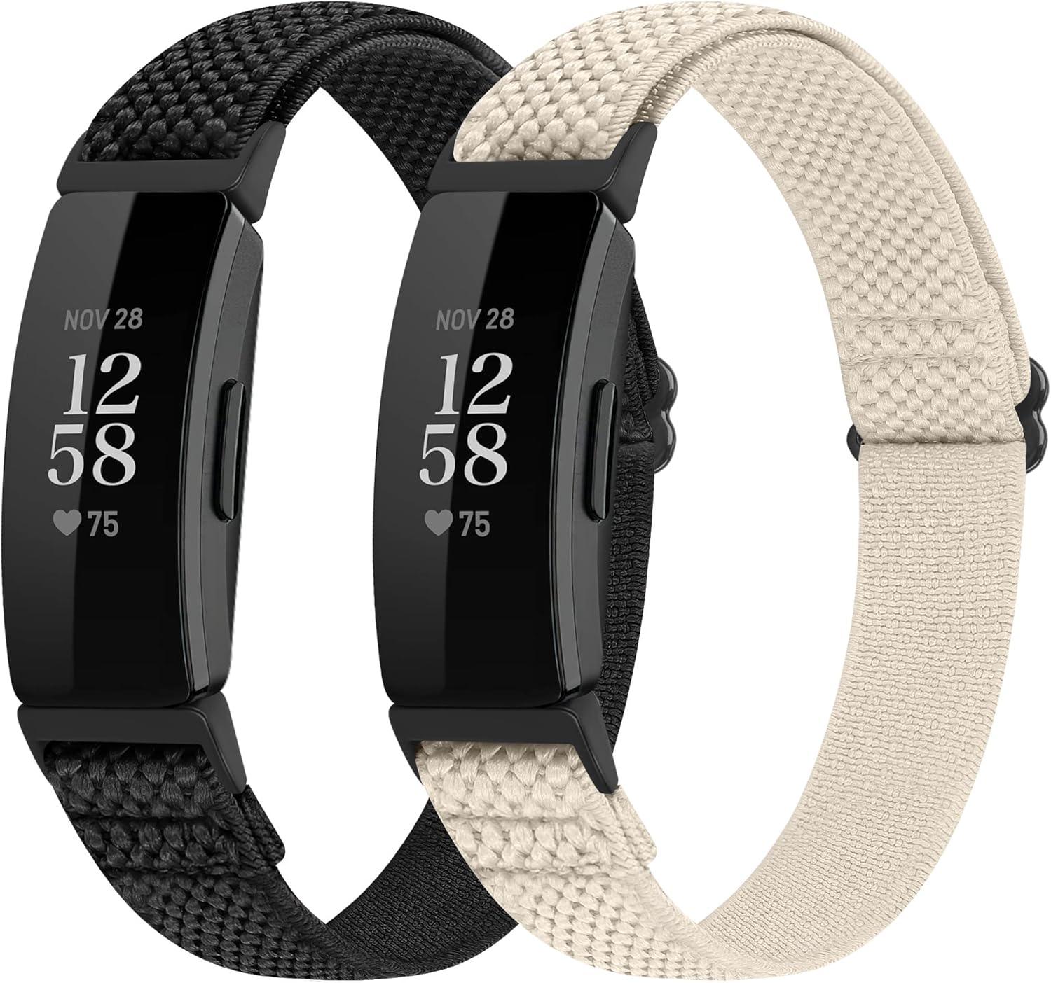 SHIJZWD Adjustable Elastic Watch Strap Compatible with Fitbit Inspire 3/Inspire...
