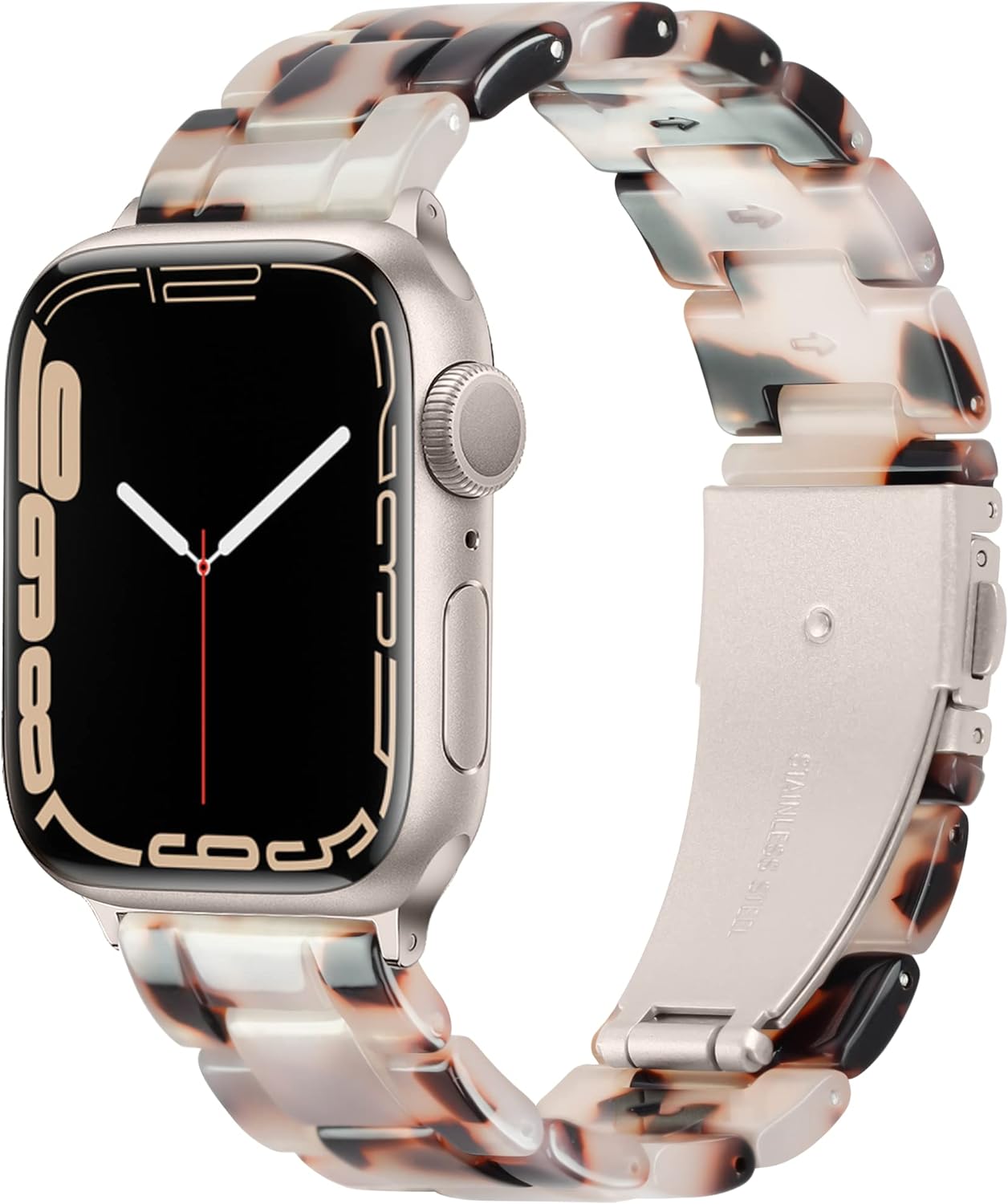 Vamyzji Compatible with Apple Watch Straps Series 9 41mm 40mm 38mm, Adjustable i...