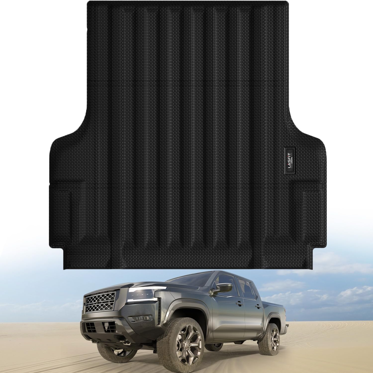 LASFIT Bed Mat for Nissan Frontier 2024 2023 2022 Truck Bed Mat, All Weather Pro...