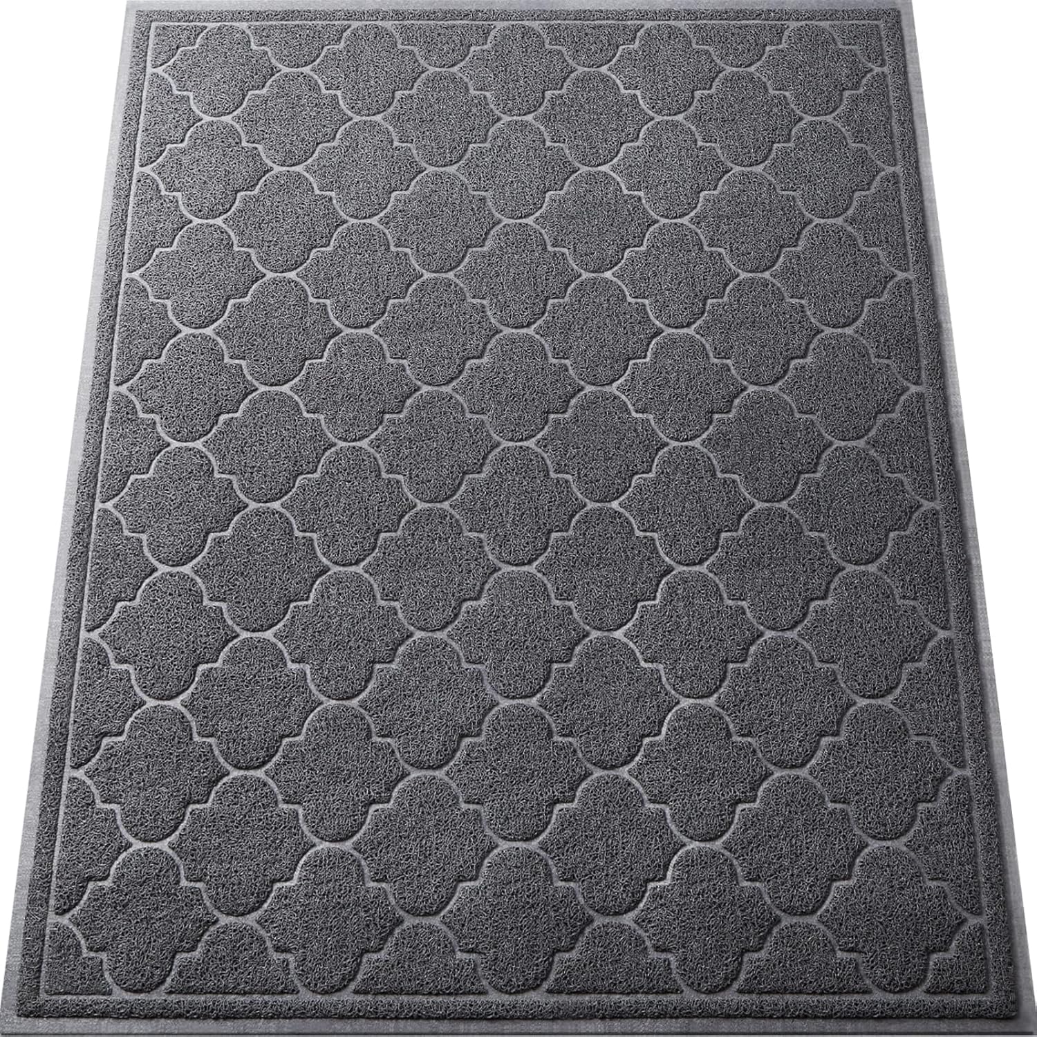 LuxStep Door Mat Large 36X47 Inch Indoor Outdoor Doormat, Non-Slip Low-Profile D...