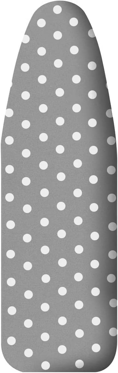 SHERWOOD Ironing Board Cover 128 x 40cm 100% Cotton Cover with Thick Felt Resist...