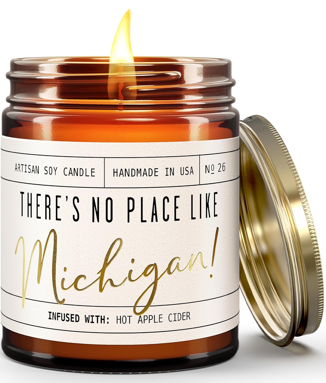 Michigan Gifts, Special Michigan Decor for Home, Unique 'There's No Place Like M...