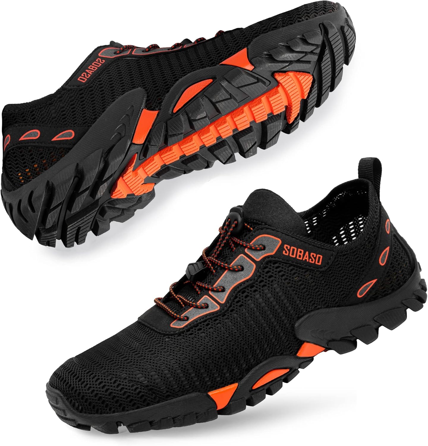 SOBASO Water Shoes, Special Quick Drying Aqua Shoes for Swim, Innovative Water S...