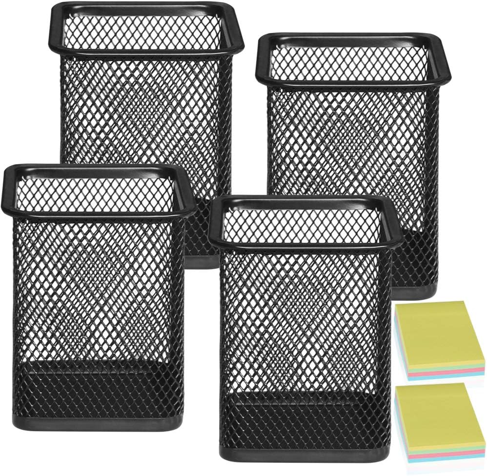 Qualsen 2 Pack Pen Pot, Special Pen Holder for Desk, Innovative Pink Pencil Pots...