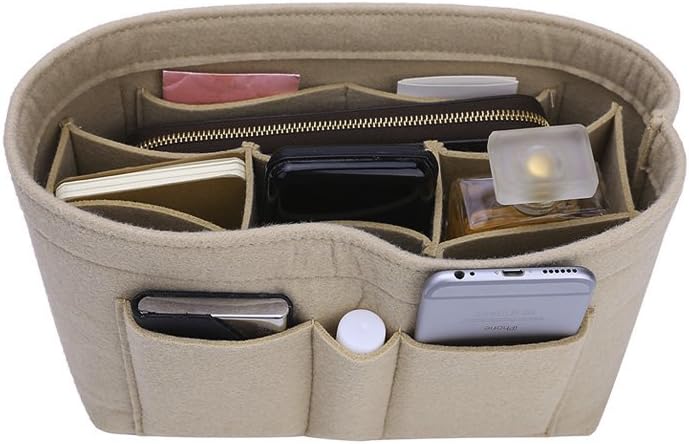 ZTUJO Purse Organizer Insert, Felt Bag Organizer For Handbag Purse Organizer,13...