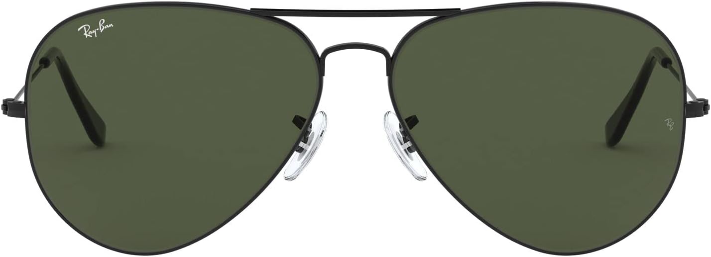 Ray-Ban Rb3026 Sunglasses, Special Aviator Large Metal II, High-Quality Black/G-...
