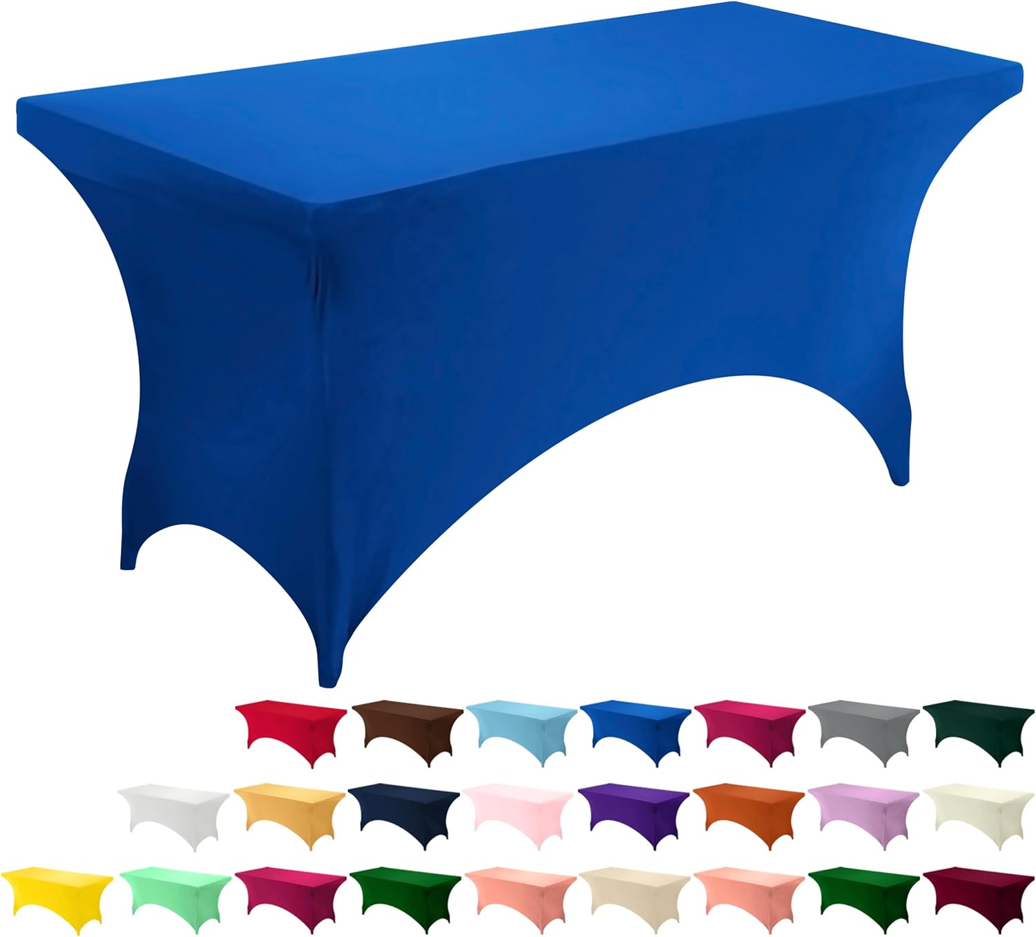 Utopia Kitchen Spandex Tablecloth, Special Tablecloth for Patio Table, Unique Wa...