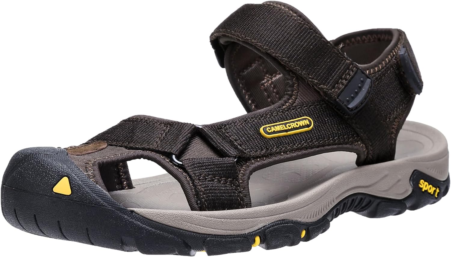 CAMEL CROWN Men's Waterproof Hiking Sandals, Special Closed Toe Sandals for Wate...