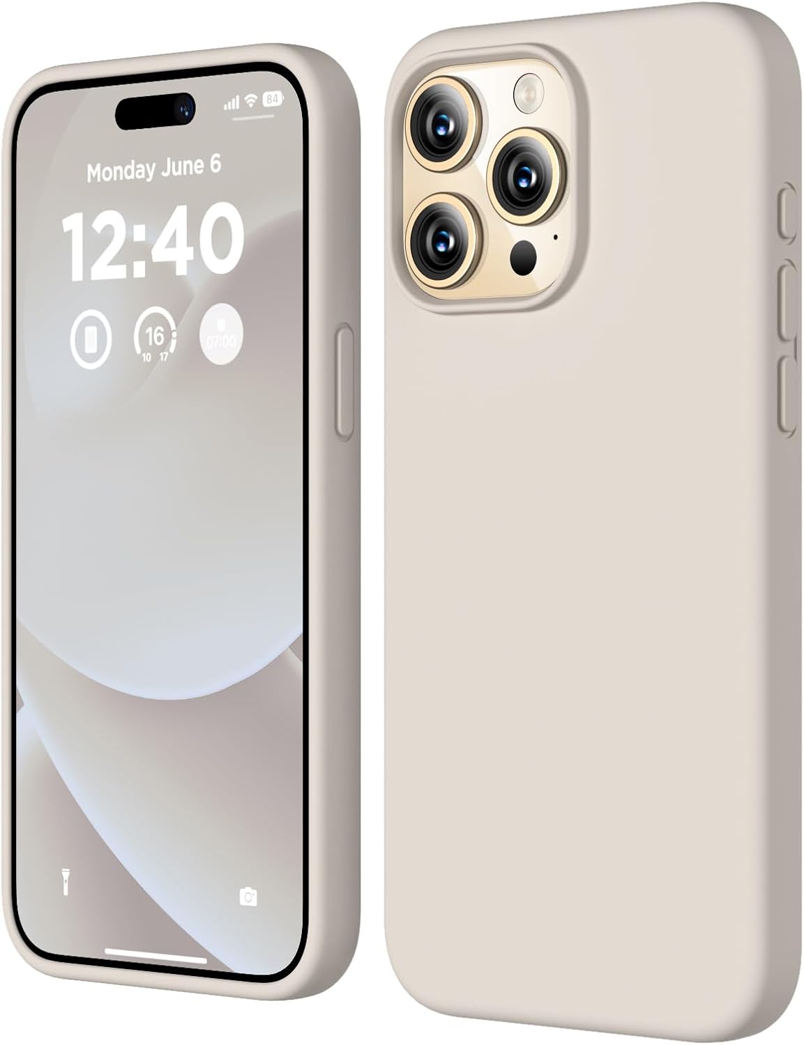 Compatible iPhone 15 Pro Max Case, Special Liquid Silicone Case, Innovative Full...