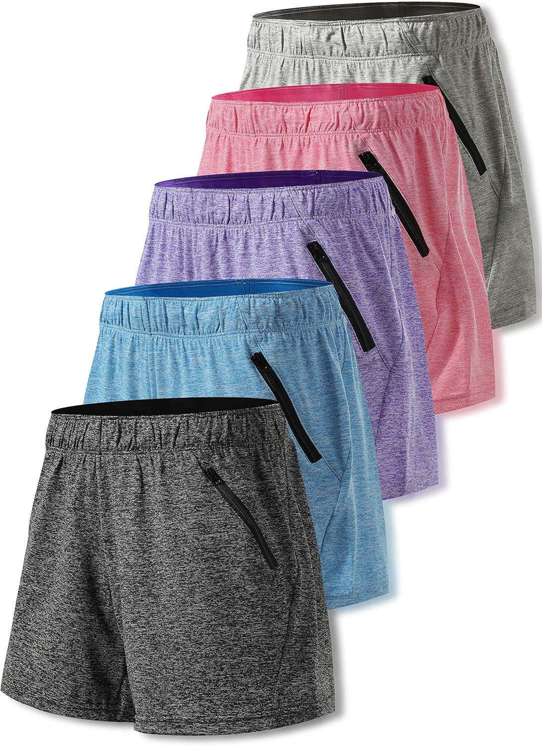 Womens Workout Gym Shorts, Special Casual Lounge Set, Unique Ladies Active Athle...