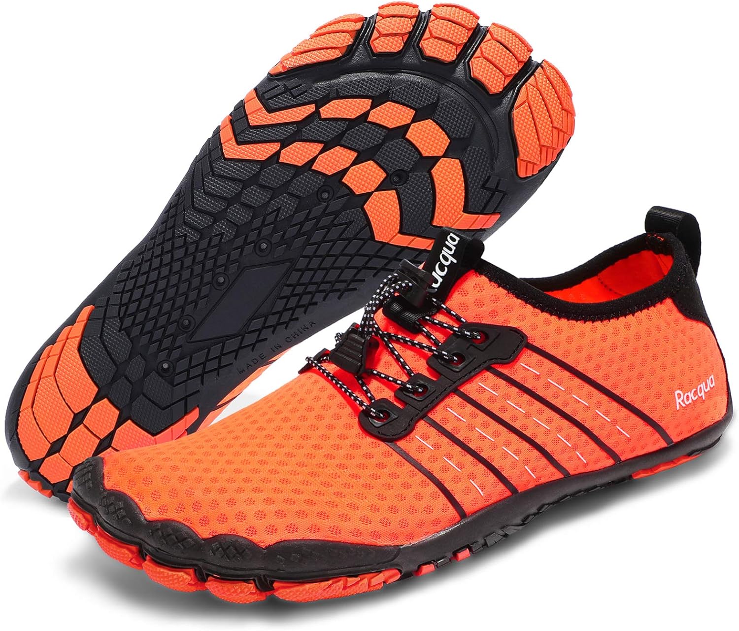 Racqua Water Shoes Quick Dry Barefoot Beach Aqua Sport Swim Surf Pool Hiking Div...