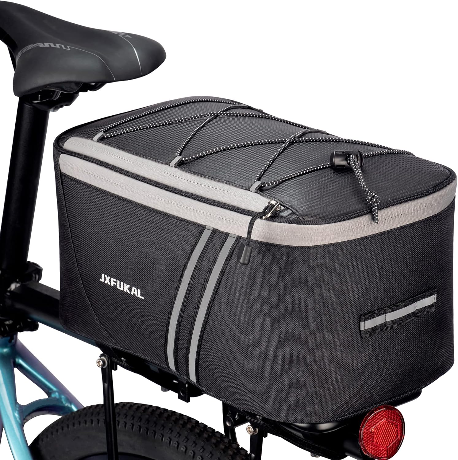 JXFUKAL Rear Bike Rack Bag, Special Bicycle Bag With Rain Cover, Innovative 7L/9...