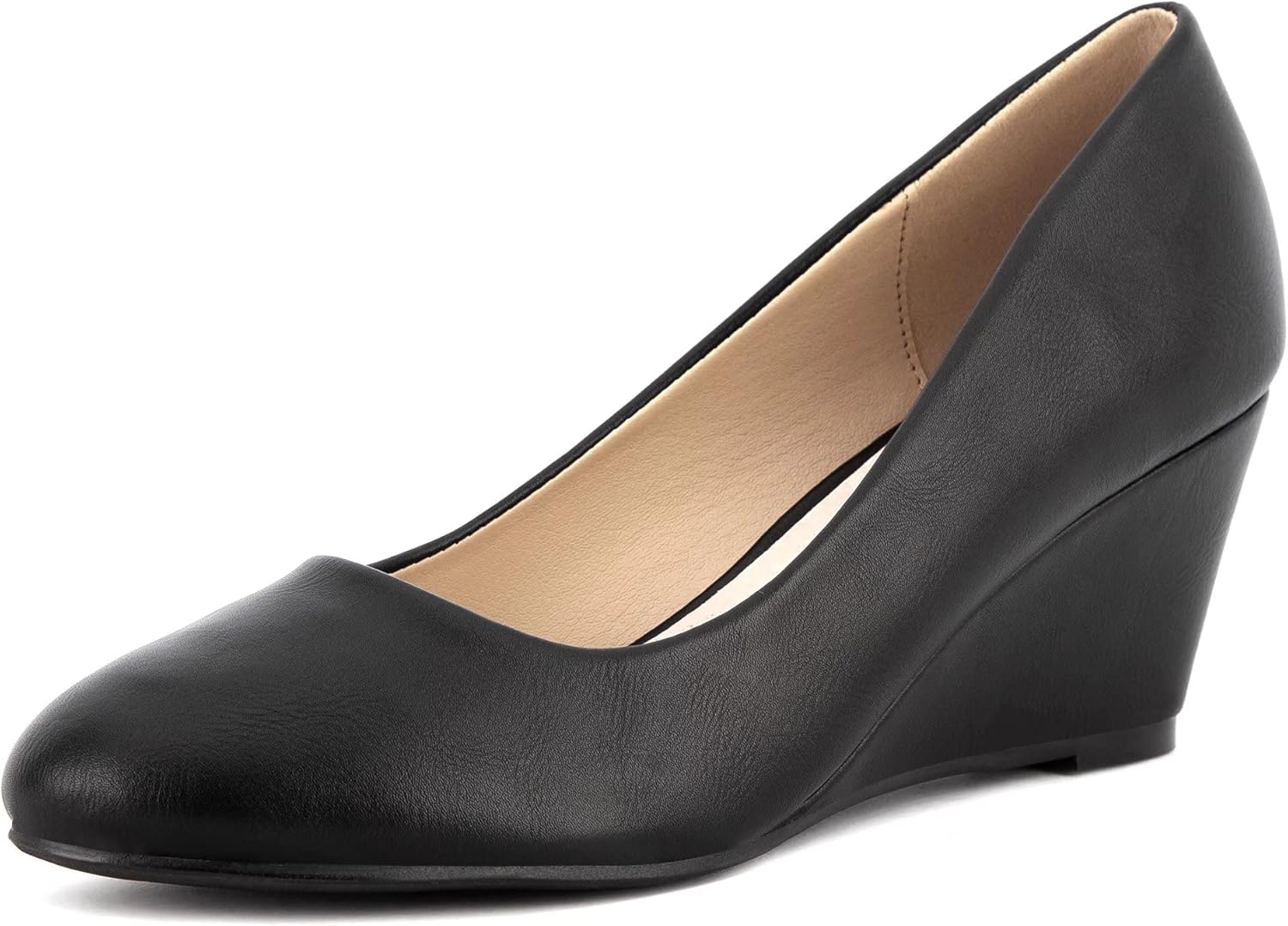 High-Quality Greatonu Women's Office Wedge Shoes, Stylish Platform Mid Heel Cour...