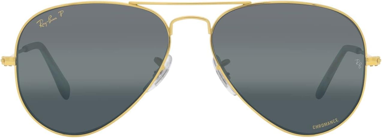 Ray-Ban Rb3025 Classic Polarized Aviator Sunglasses Legend Gold/Polarized Clear...