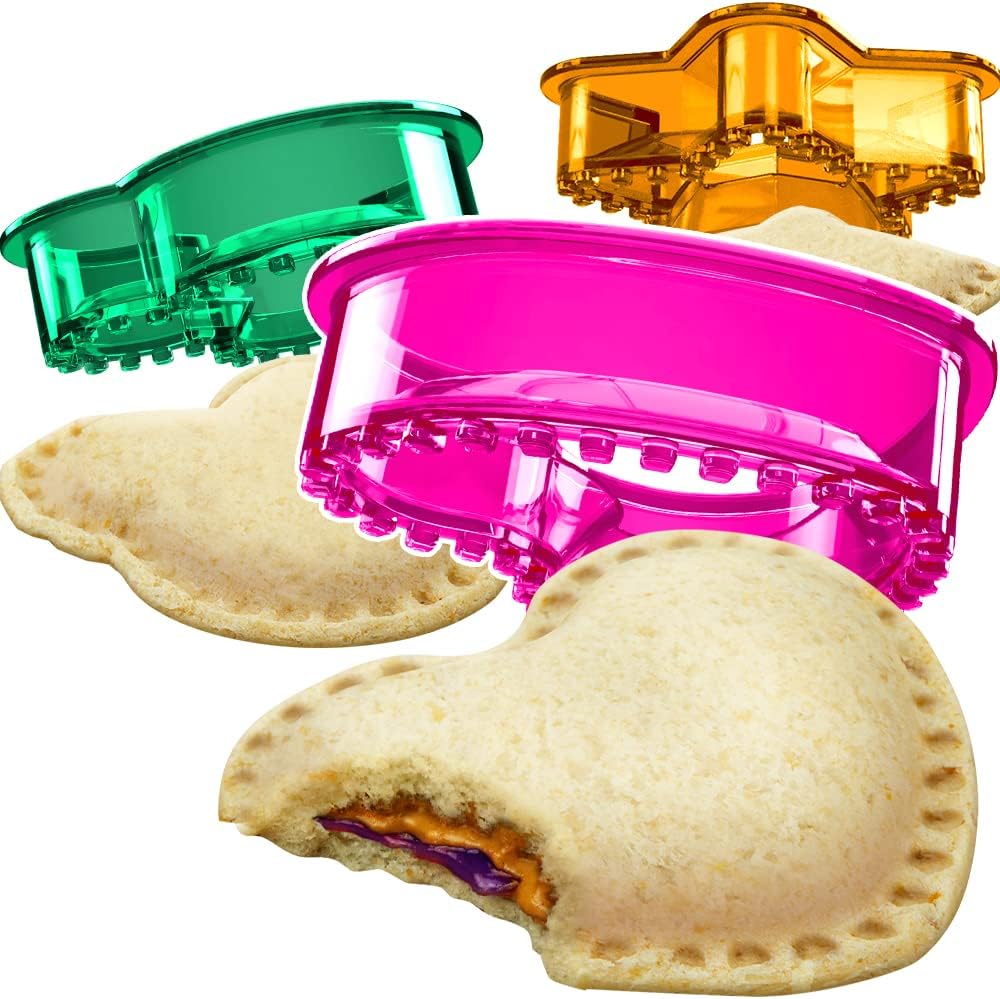 Sandwich Cutter and Sealer - Crustless Sandwich Maker - Great for Lunchbox and B...