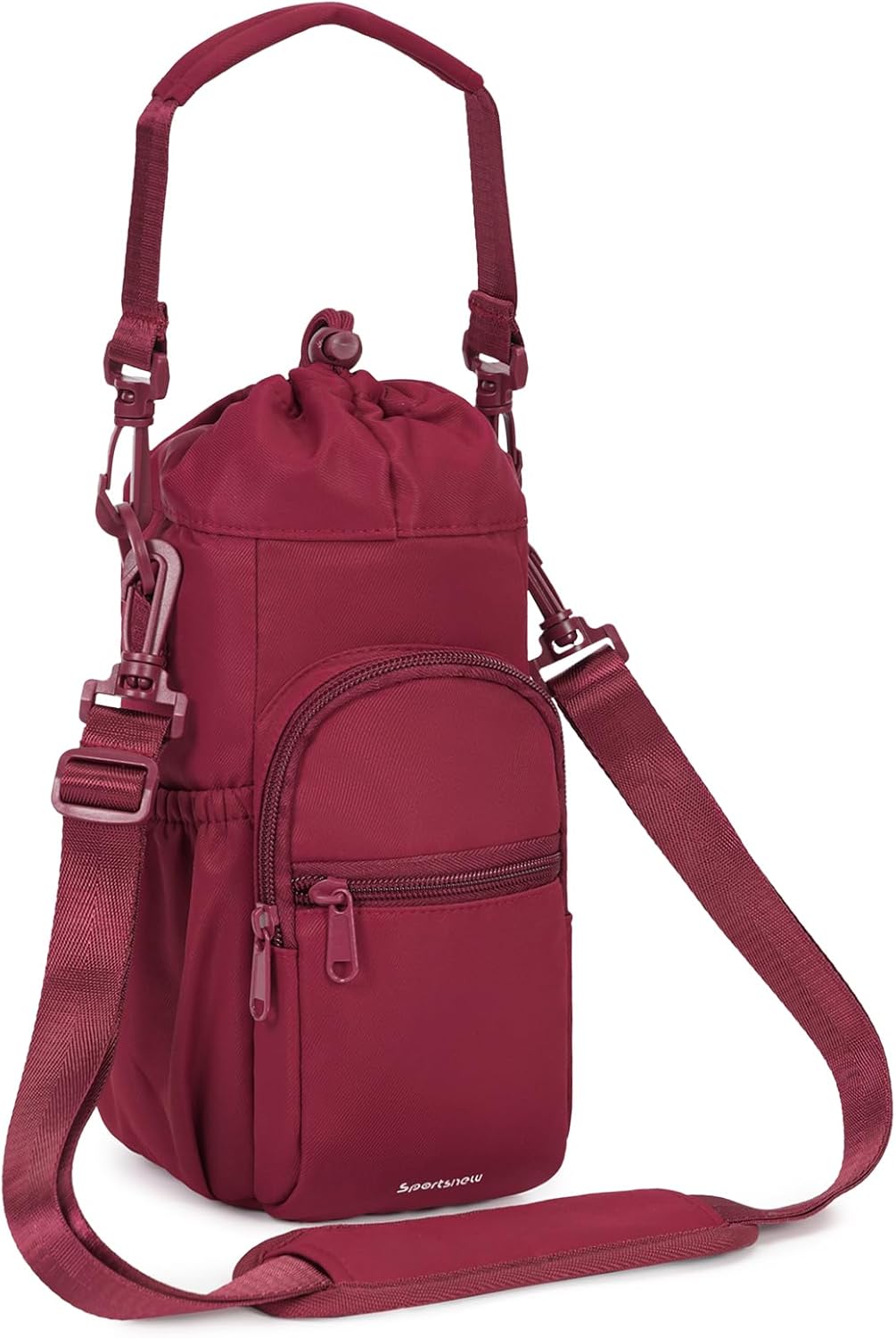 sportsnew Water Bottle Carrier with Shoulder Strap Insulated Water Bottle Holder...