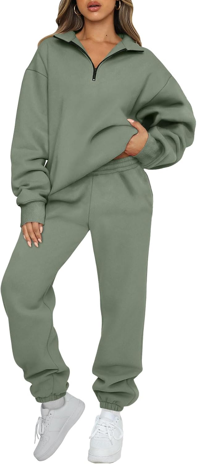 AUTOMET Womens 2 Piece Outfits, Special Long Sleeve Sweatsuits Sets, Innovative...