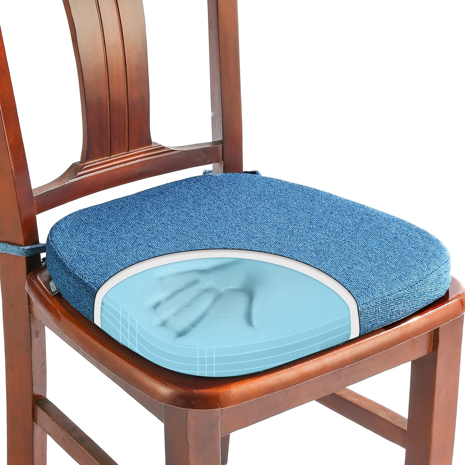 SINOSSO 1 Pack Memory Foam Chair Cushion, Special Dining Chair Cushion with Orig...