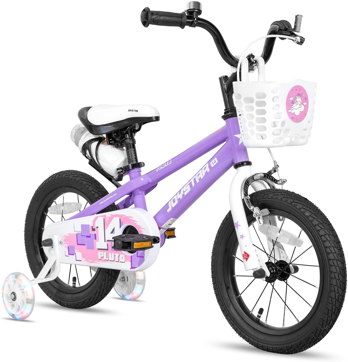 JOYSTAR Pluto Kids Bike 12 14 16 18 20 Inch Children's Bicycle for Boys Girls Ag...