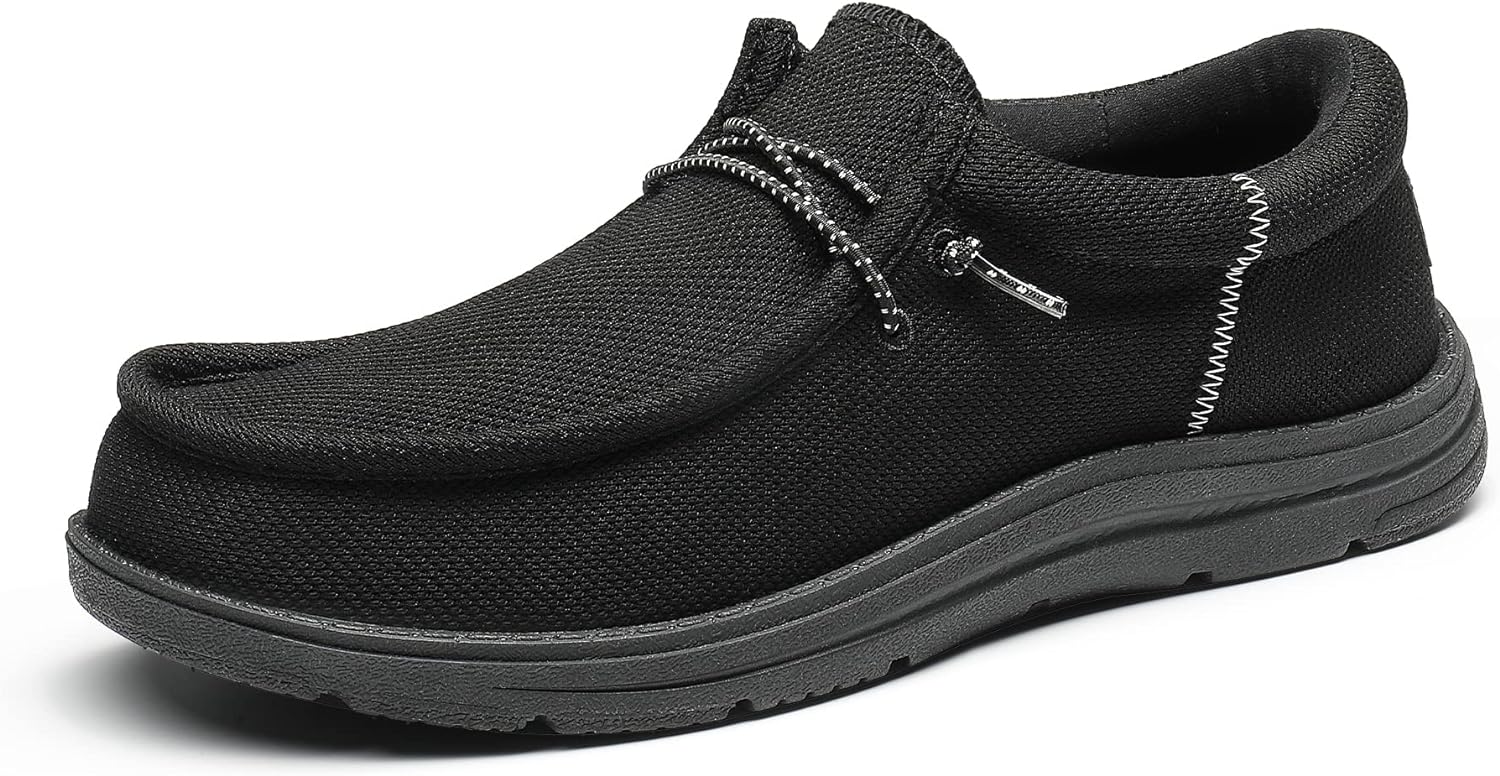 Bruno Marc Men's Arch Support Casual Slip-on Shoes Loafers for Men Non Slip Comf...