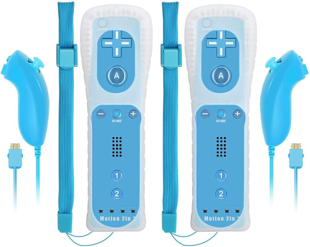 Gamrombo 2er Set Wii Remote Controller, Wireless Controller for Nintendo Wii, Wi...