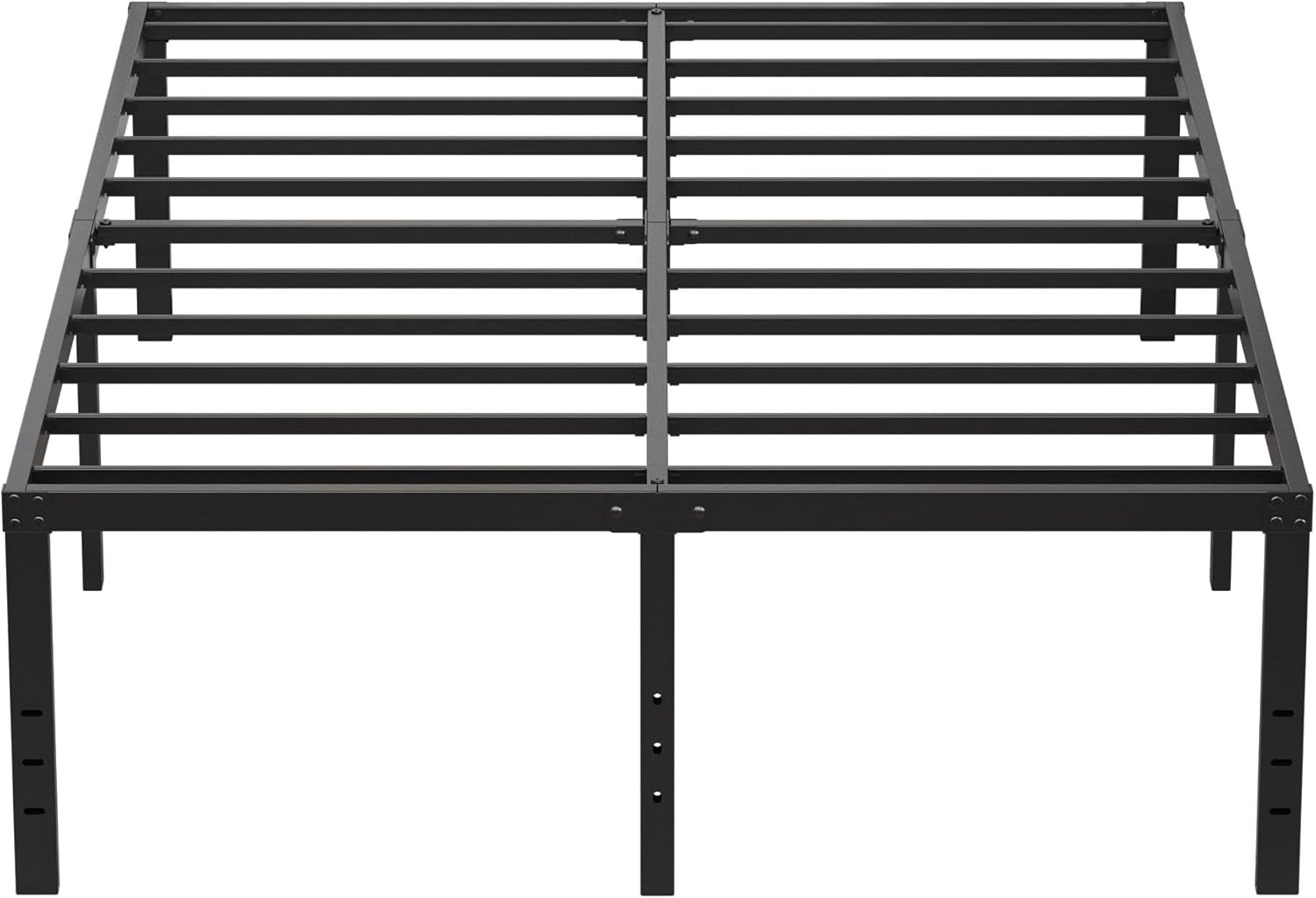 EMODA 20 Inch King Bed Frame No Box Spring Needed, Heavy Duty Tall Metal Platfor...