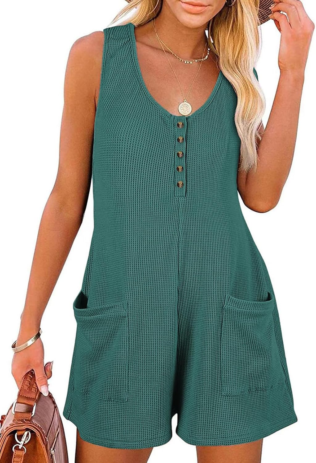 AlvaQ Womens Jumpsuits, Special Short Jumpsuits for Summer, High-Quality Casual...