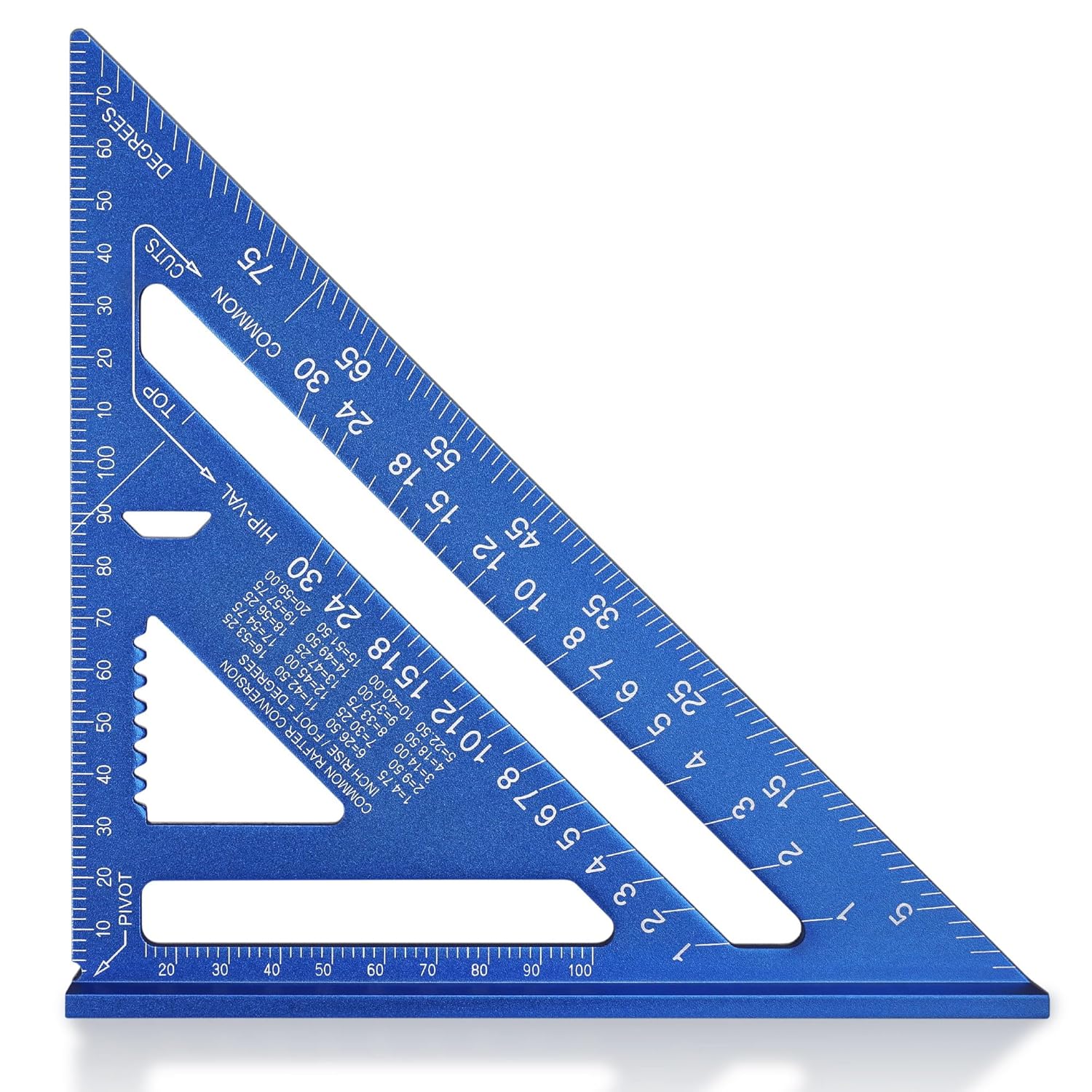 WORKPRO 7'' Aluminum Speed Square, Special Set Square 180mm, Innovative Carpente...