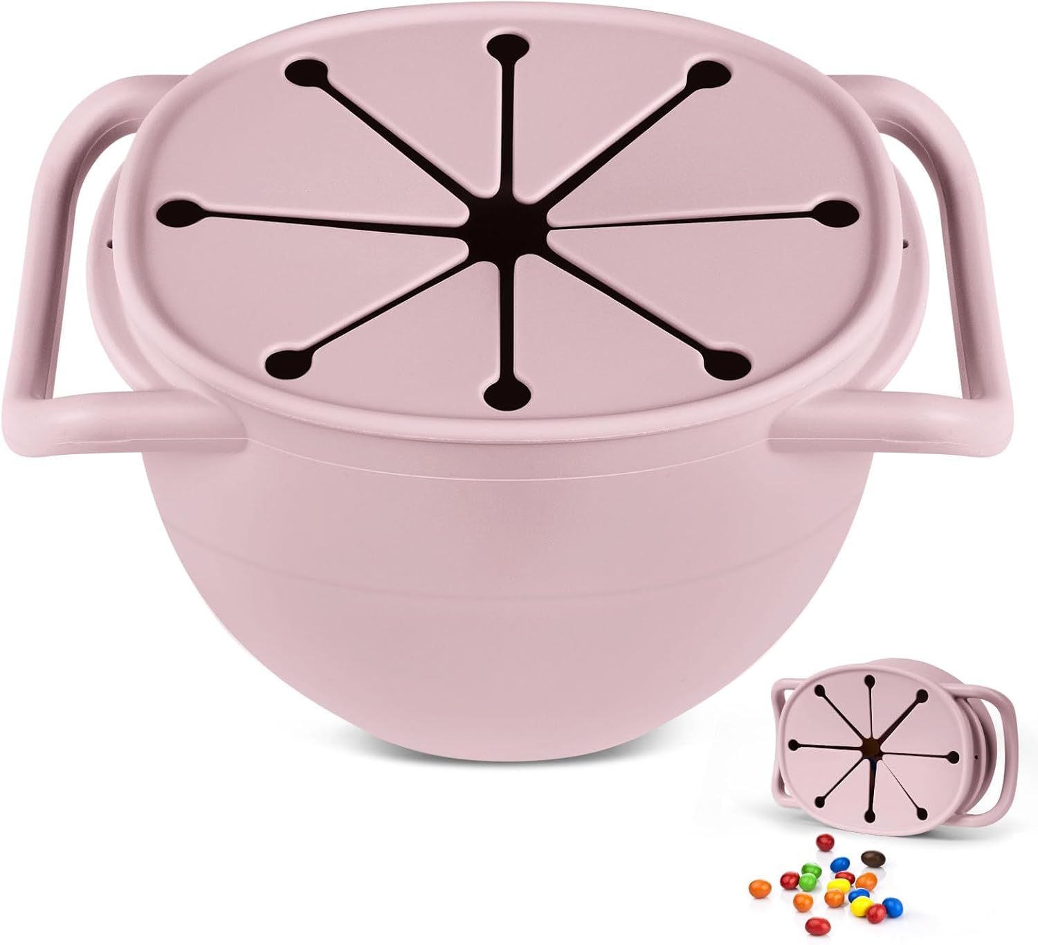 Vicloon Baby Snack Cup, Collapsible Silicone Baby...
