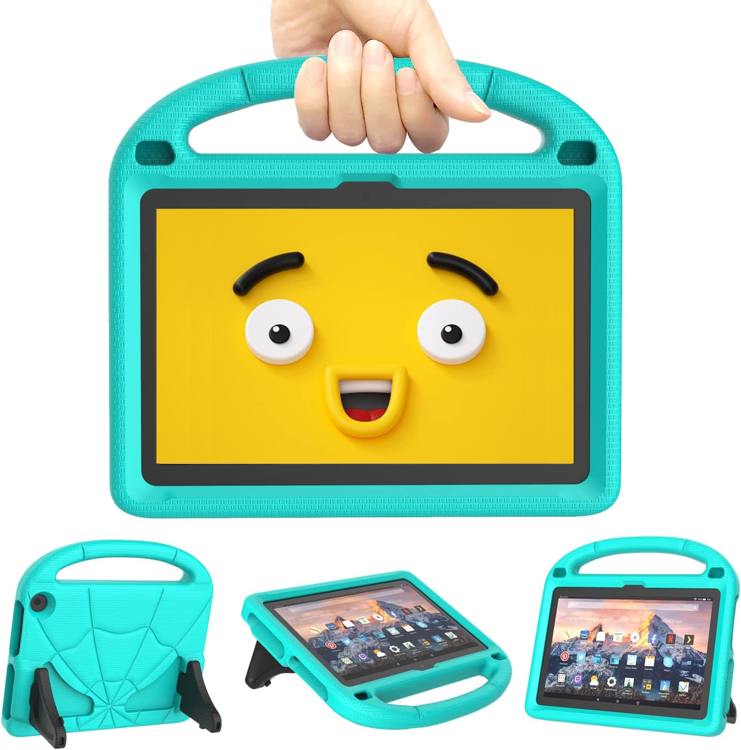 All-New 2022 Tablet 8in Case for Kids (Only 12th/10th Generation, 2022/2020 Mode...